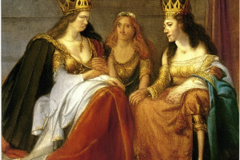 King Solomon and the Two Mothers