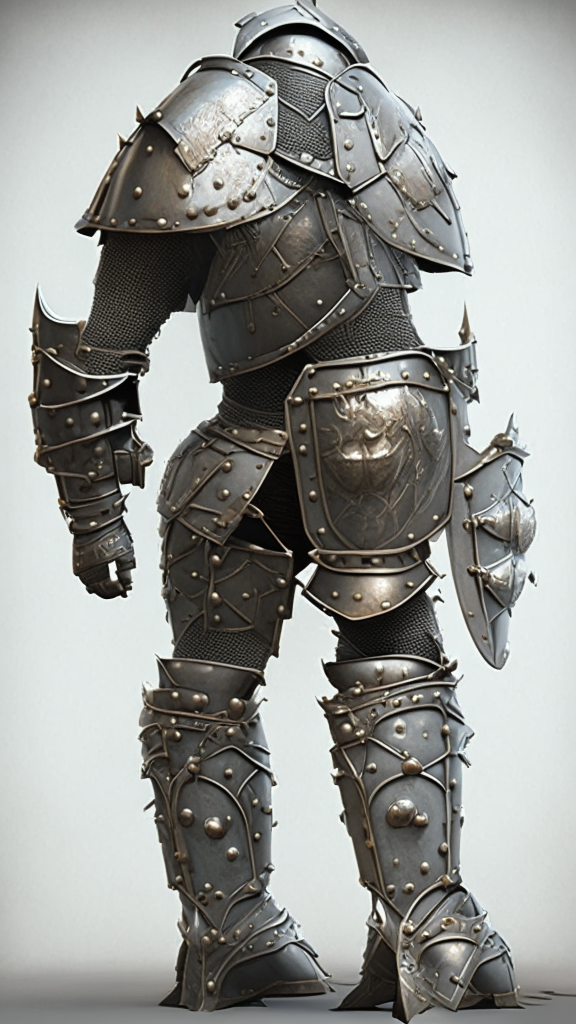 thicker plates and more worn armor