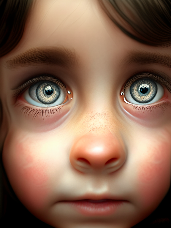 make the eyes smaller than this image