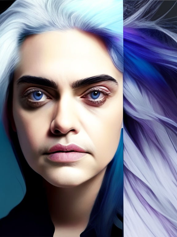 change color of hair in white