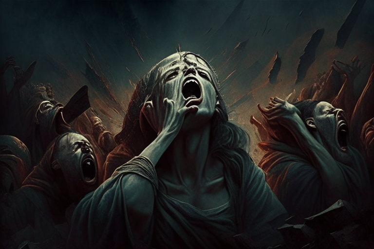 The cry of the martyrs in apocalypse