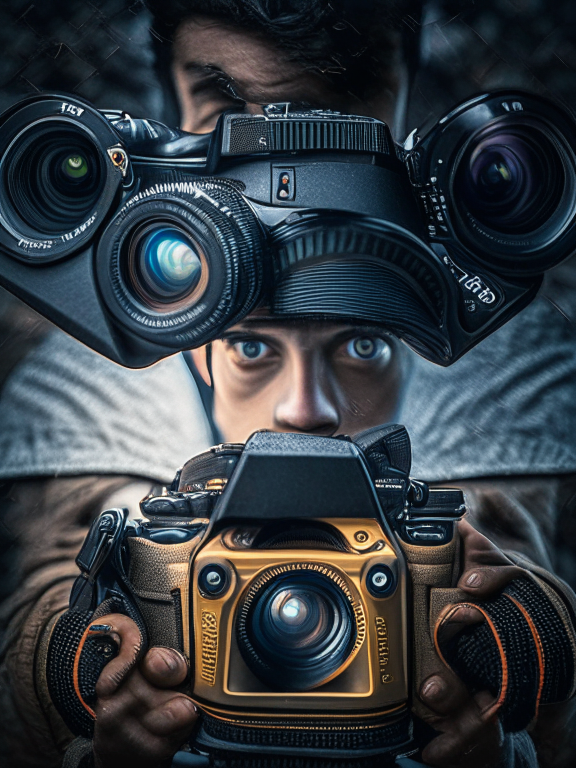 turn the subject in front of camera