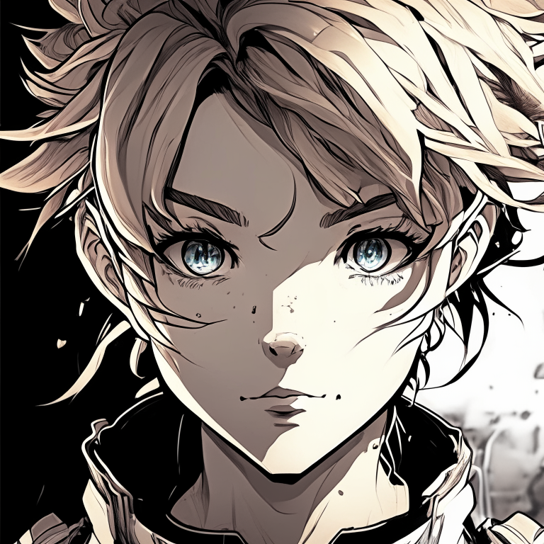 edit in manga style