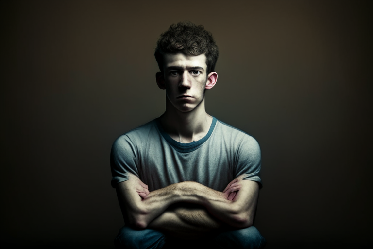 person facing front, arms crossed
