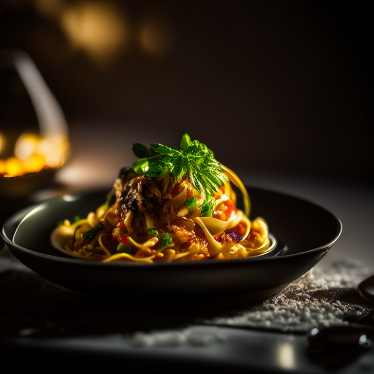 a macro photo of a delicious meal, shot with a macro lens and studio lighting, shallow depth of field