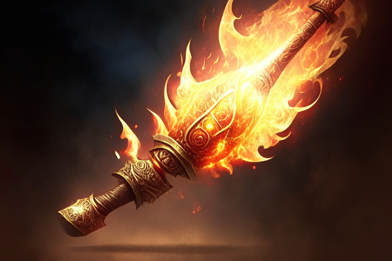 An ancient hindu mythology weapon, It is termed as a fiery weapon that creates a fierce fireball, blazing up with terrible flames and countless horrendous thunder flashes