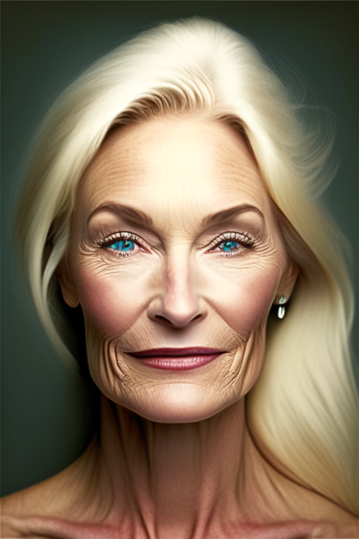 50 year old blonde woman 