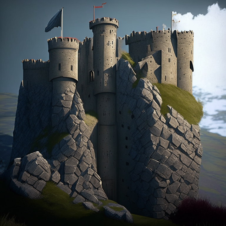 Adding a tower to the fortress that could reasonably contain a bedroom
