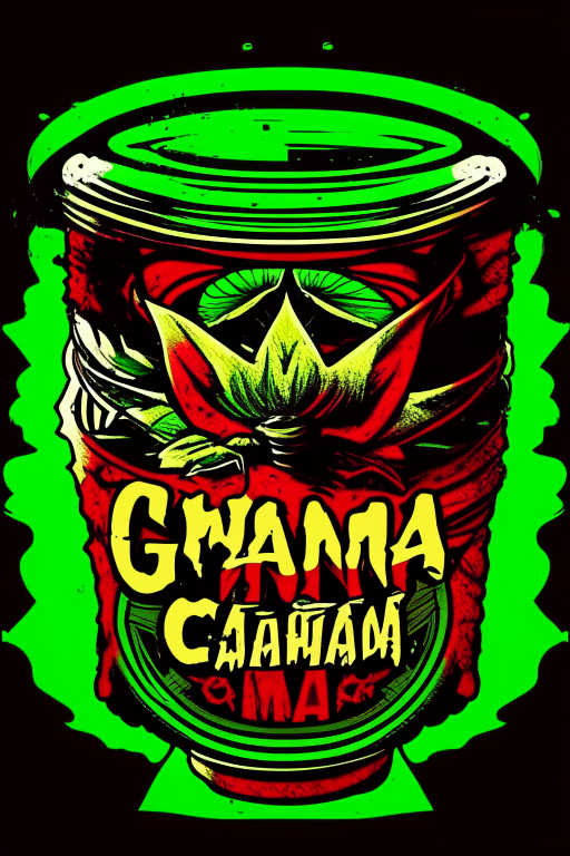 Generate a Thailand Ganja Cup logo using Todd McFarlane's artwork style and incorporate Thai culture in the artwork. 