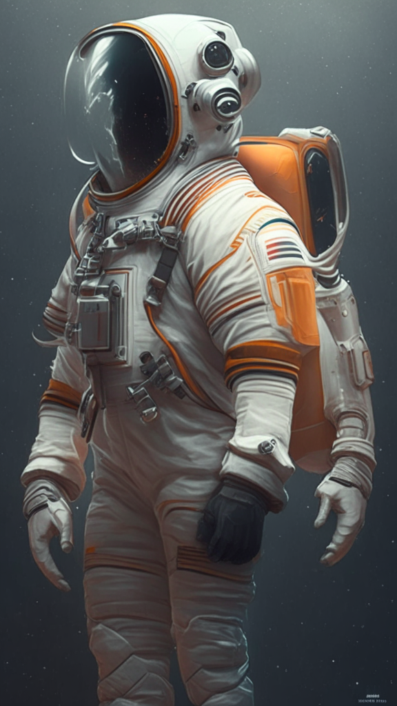 add an astronaut suit on the character
