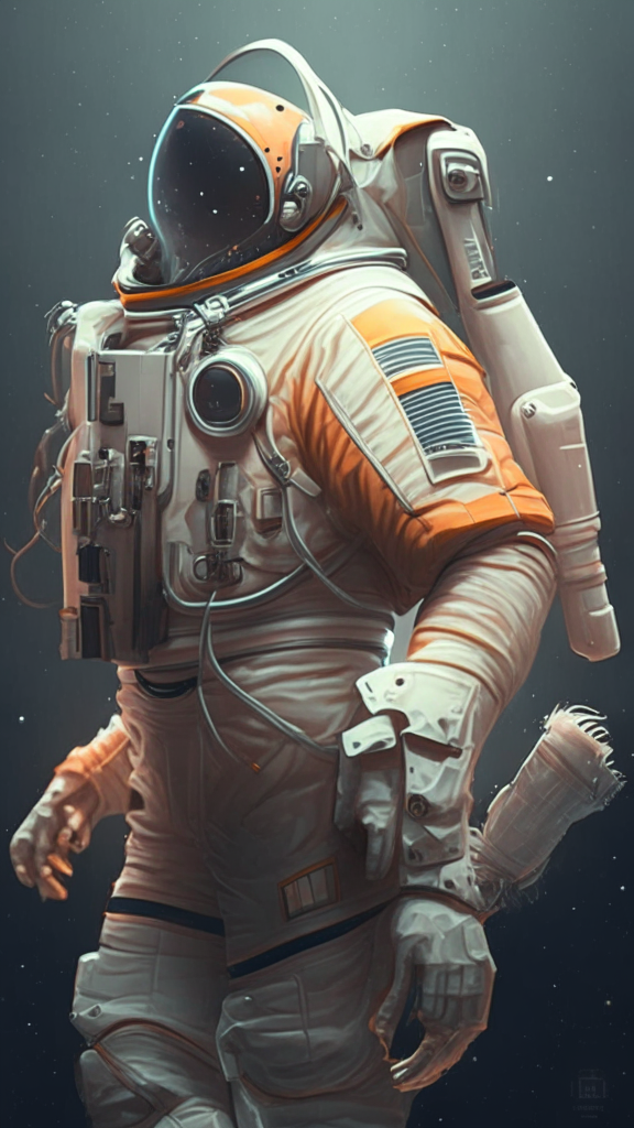 add an astronaut suit on the character