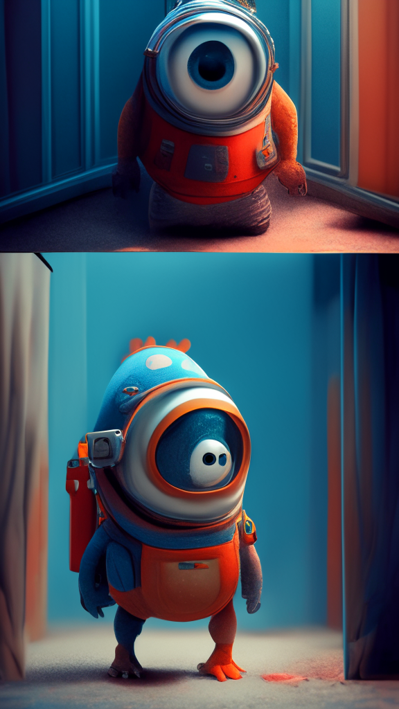 Edit In Pixar stile