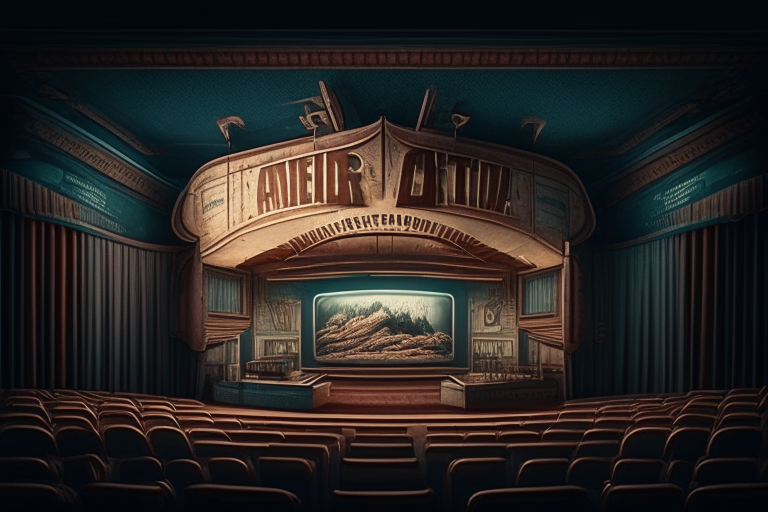 A movie theatre