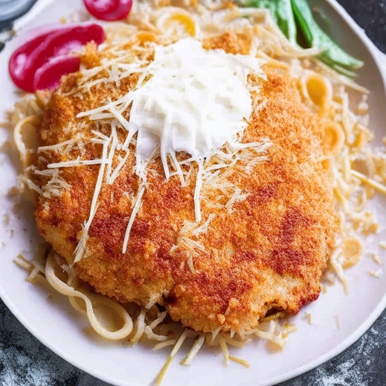 An Air Fryer Chicken Parmesan...