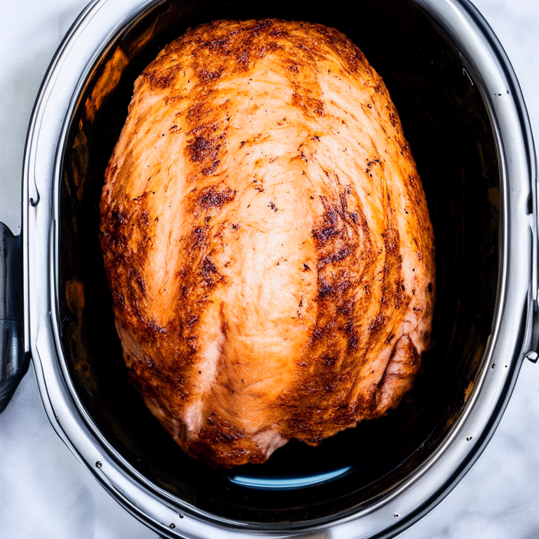 Crispy Air Fryer Turkey Breast filling the frame