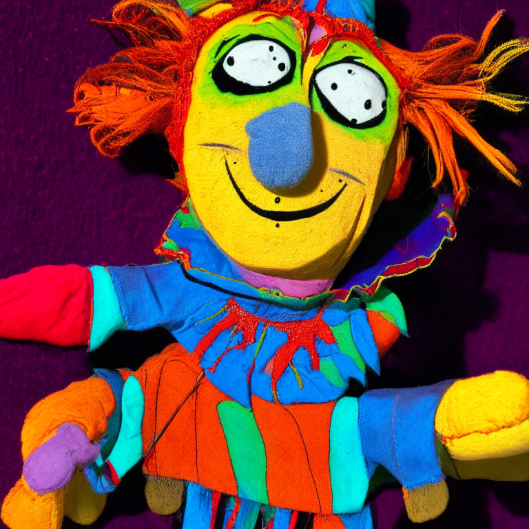 colorful puppet