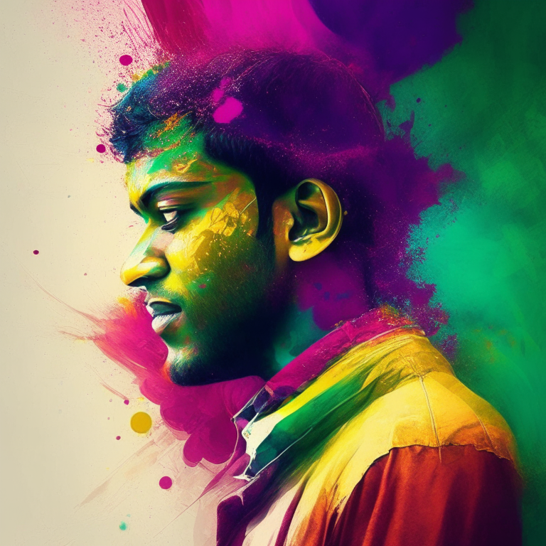 Sakib al hasan colourful