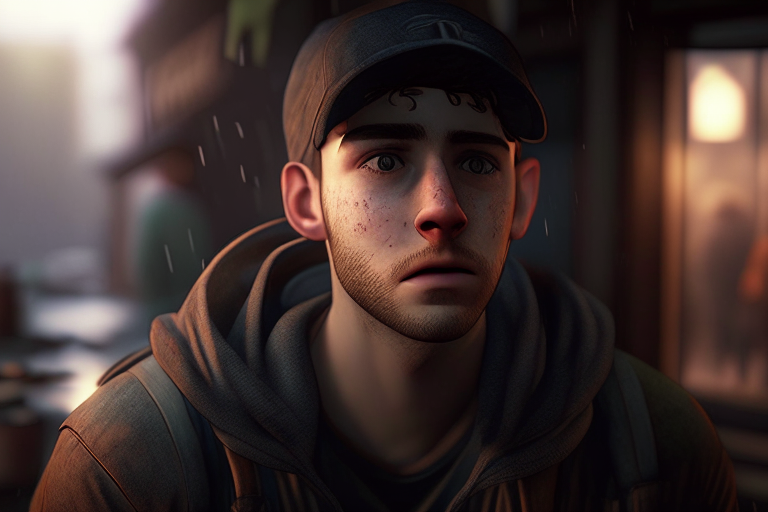 Oliver shared his experiences with his friends and community... ultra realistic cinematic