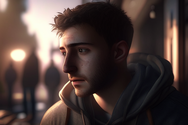 Oliver shared his experiences with his friends and community... ultra realistic cinematic