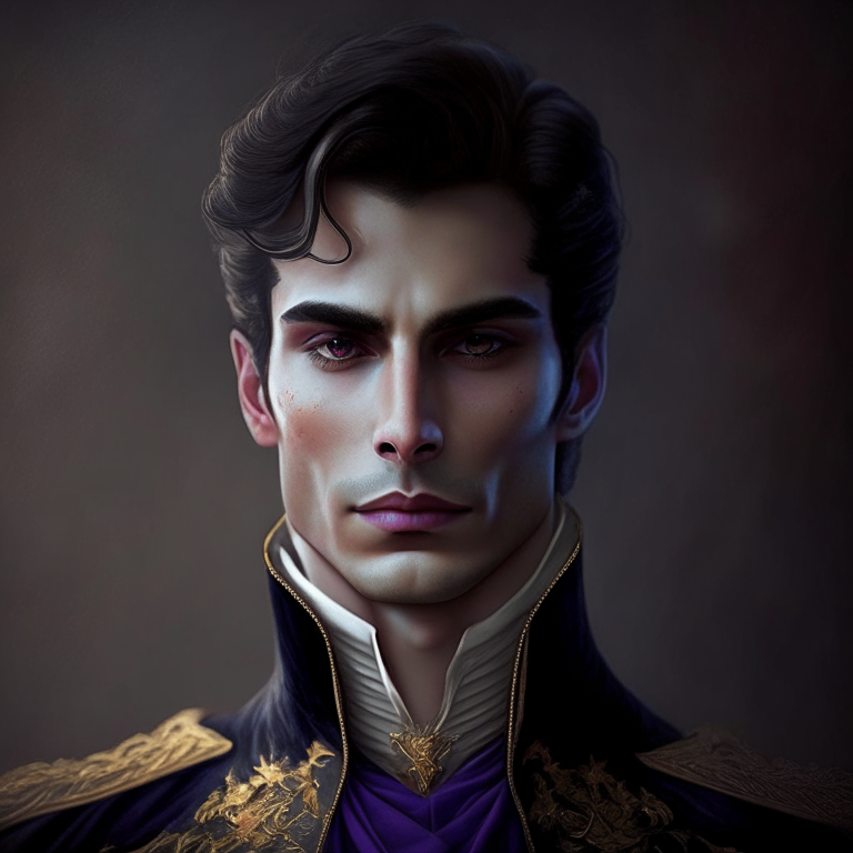 A handsome prince villian 