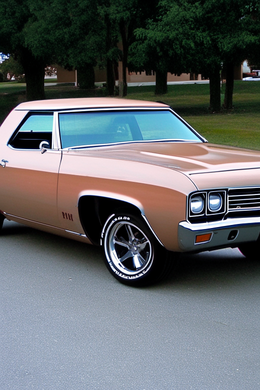 A photo of a 1970 Chevrolet El Camino 