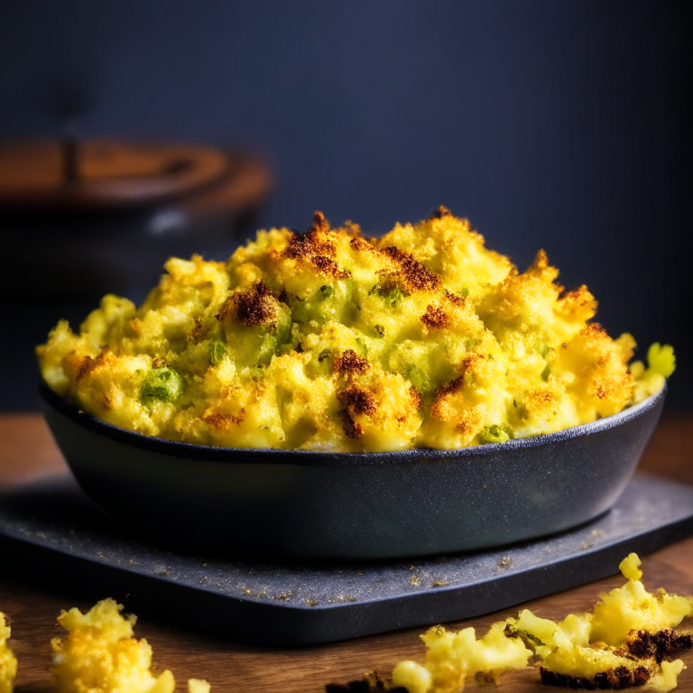 Oven-Baked Mac and Cheese with Air Fryer Garlic Parmesan Brussels Sprouts, filling frame, bright, clear studio lighting, razor-sharp focus on every part of mac and cheese and brussels sprouts, ultra HD