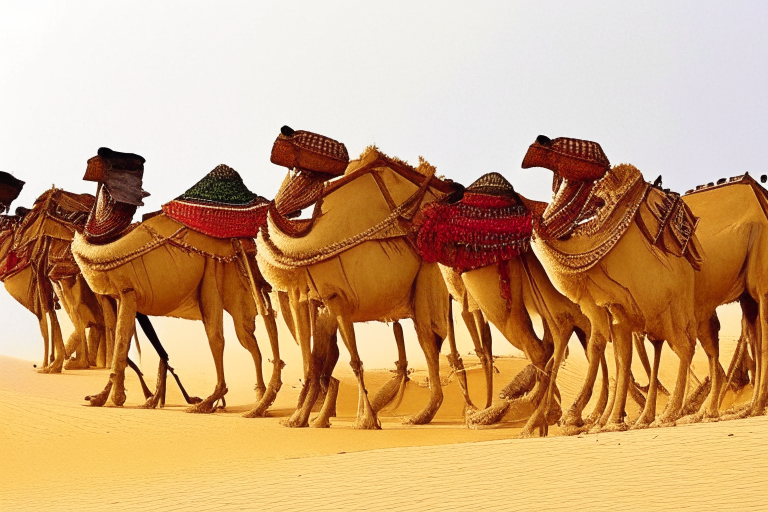 Camel caravan