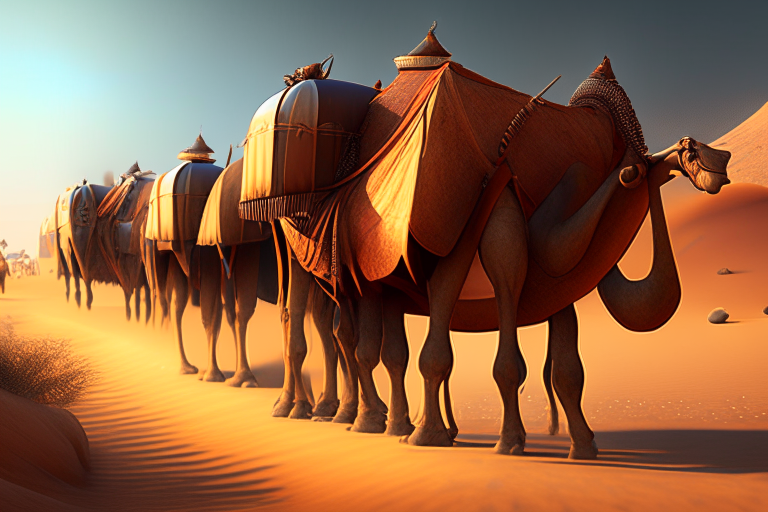 Camel caravan realist 8k