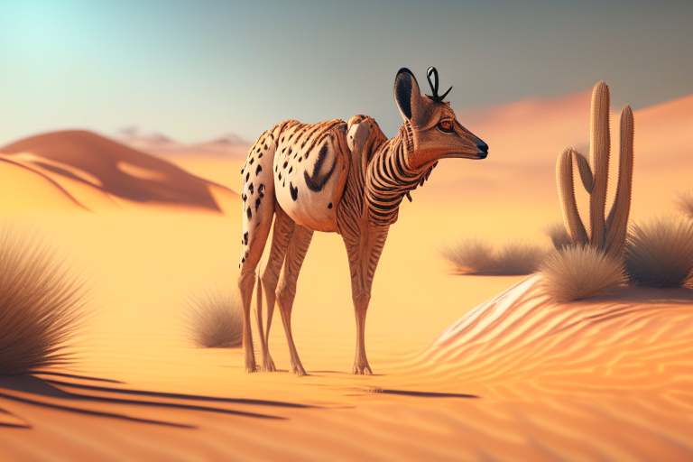 Desert animal   realist 8k cinematic