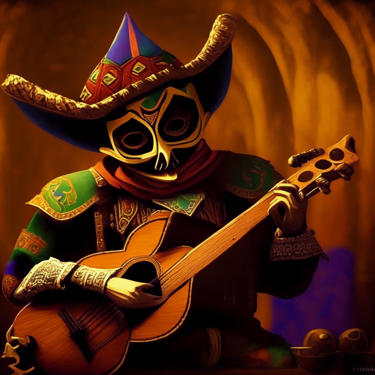 mariachi play a sad song of zelda majoras mask