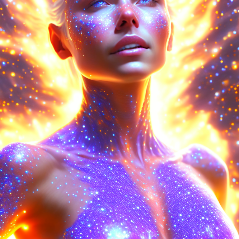 positive energy flowing in the universe