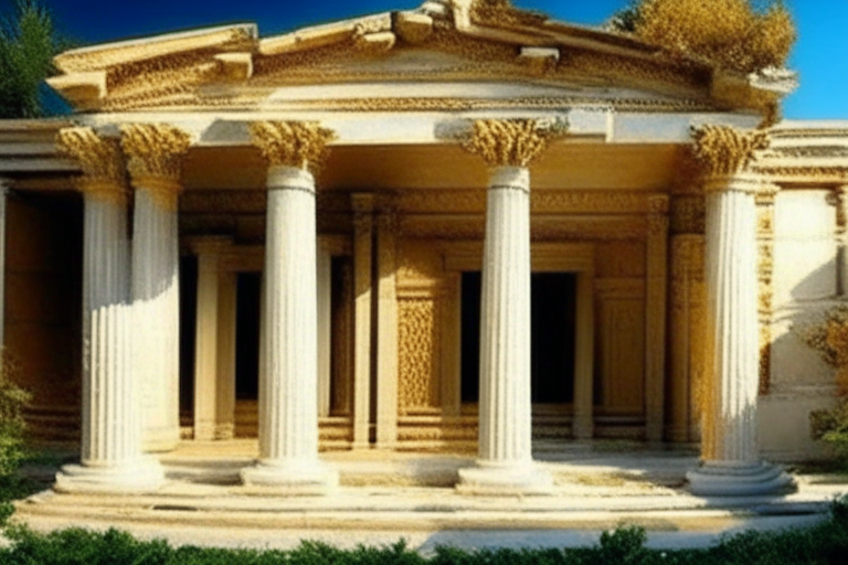 Exterior decor ancient Greece