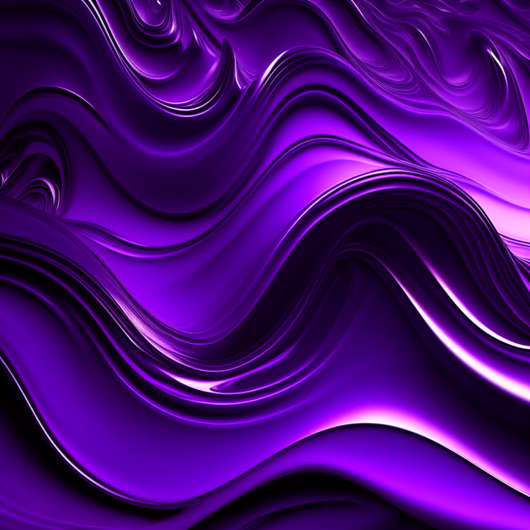 shiny purple waves