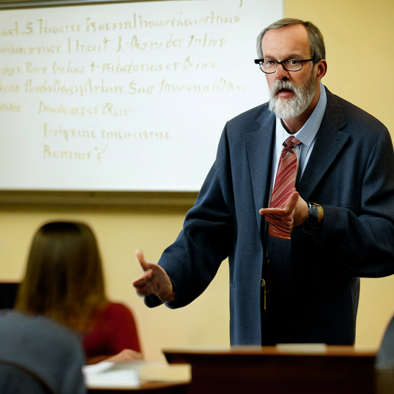 Professor taught Systematic Theology