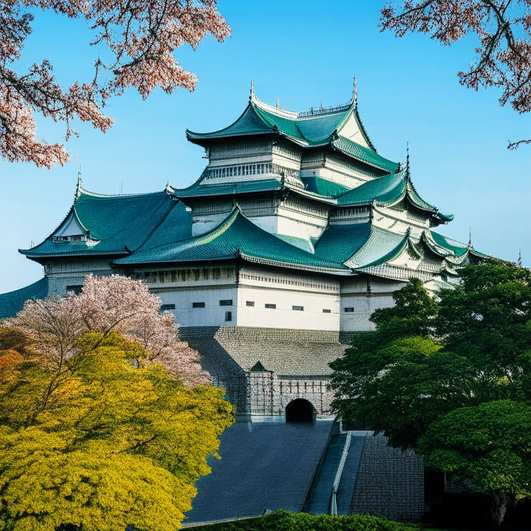 A Royal Castle In Nagoya Japan 