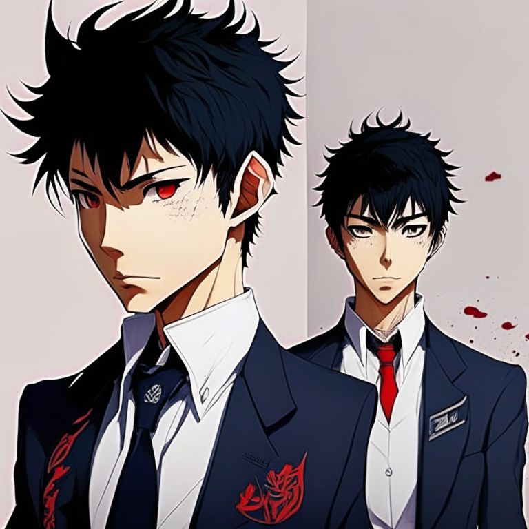 Mishima Yukio in anime version