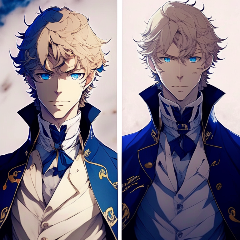 Christian Andersen in anime version with powers