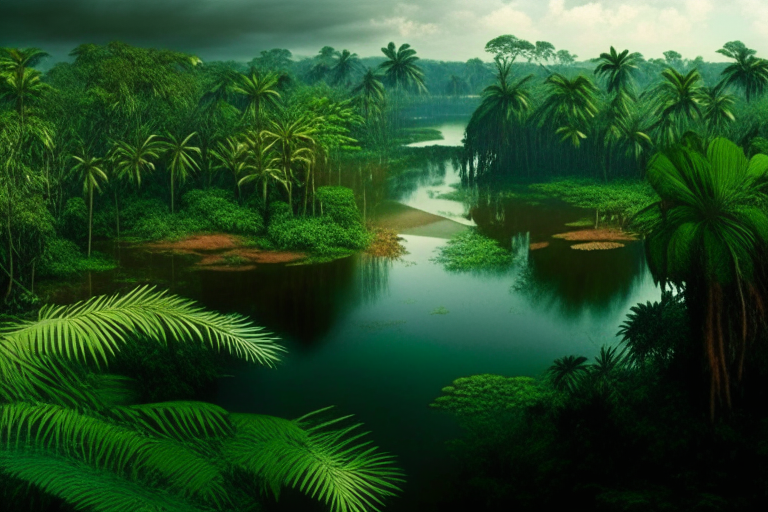 Brazilian Amazon and its vegetation