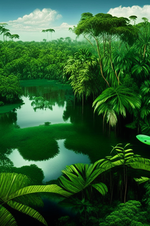 Brazilian Amazon and its vegetation