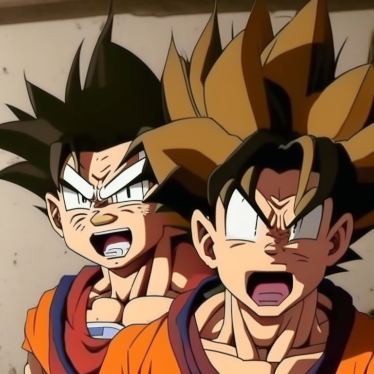 An Goku's Angry at Goku for mistaking him for his 14-year-old younger brother Oolong In Miyagi , Japan