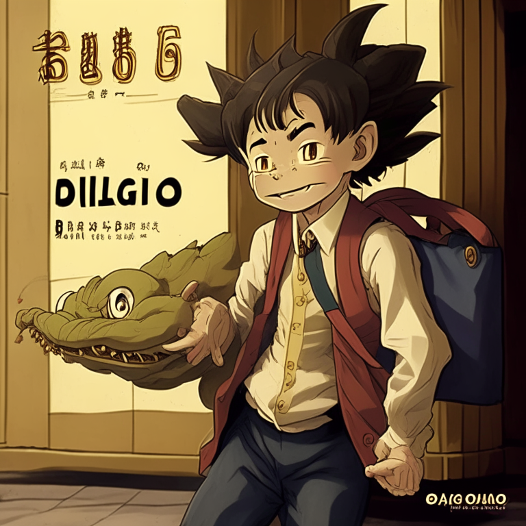 Oolong From Dragón Ball (When He Was 7 Years Old) Kidnapping His Teacher While He Was Leaving School