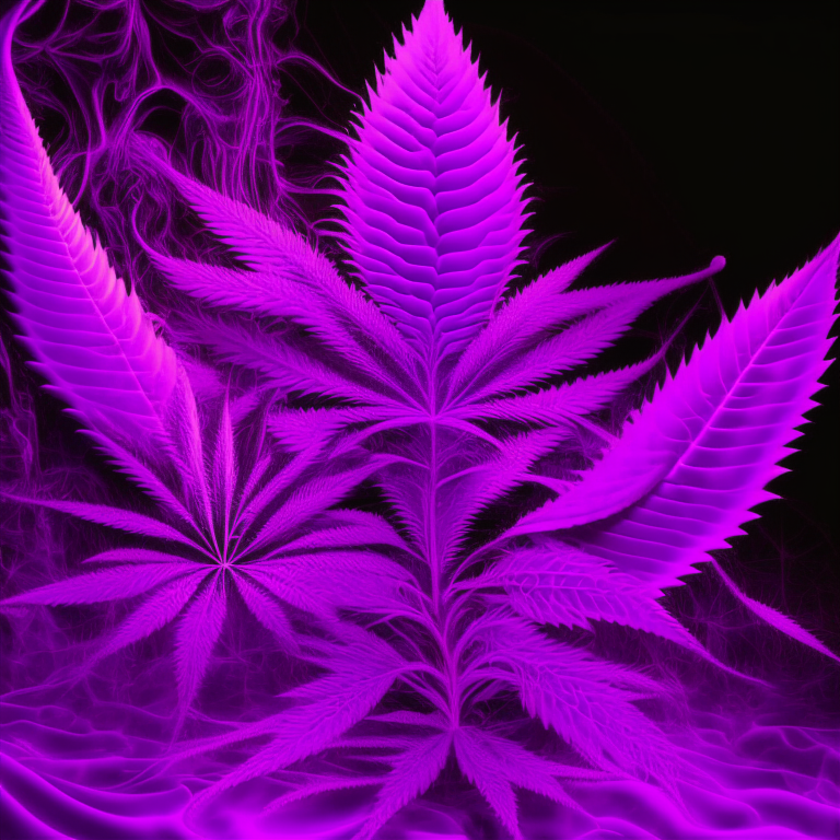 pink marijuana purple frequencies