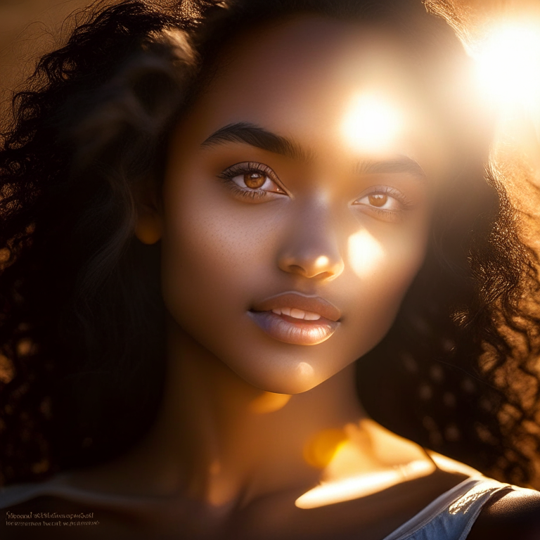 Noella Rukundo 18 year old, beautifull, Ladies, Noble, bright sun light effect