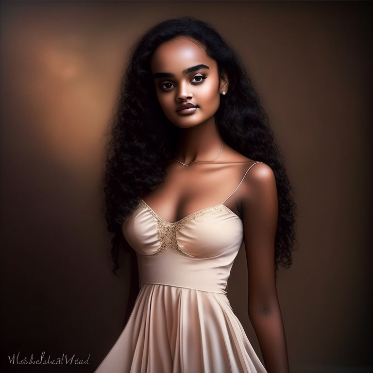 Noella Rukundo 18 year old, beautifull, Ladies, light effect, full body, dress modestly
