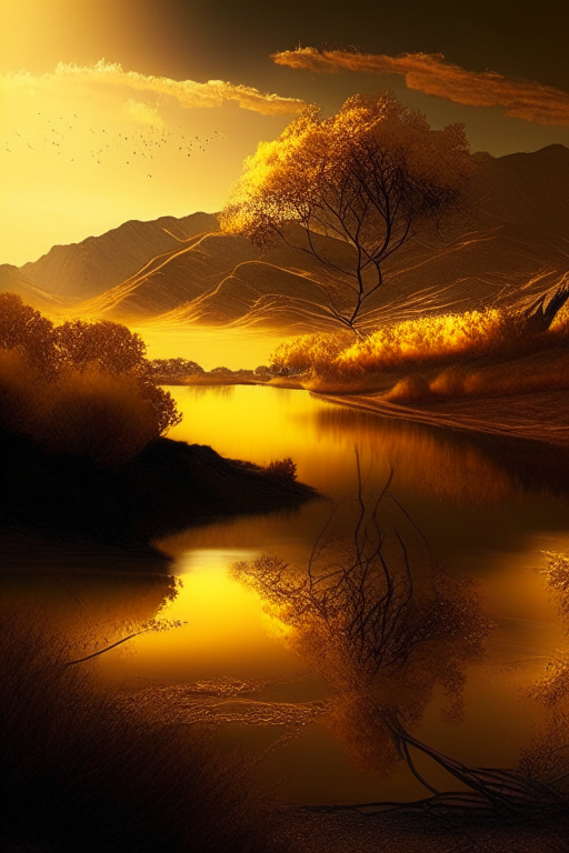 Golden landscapes