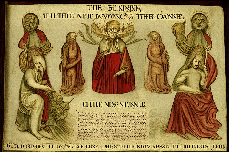 literary work The divine comedy