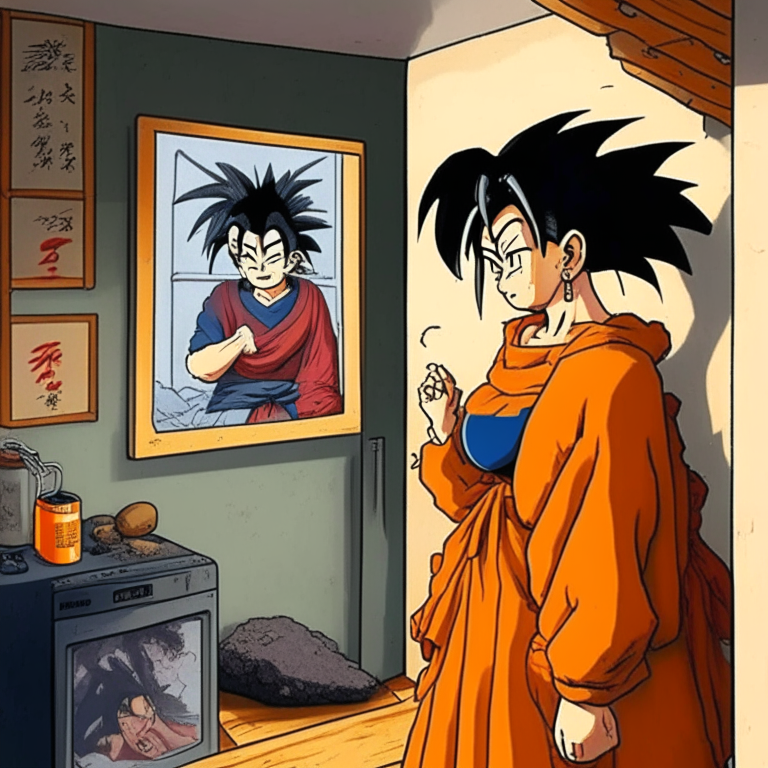 Goku's Wife Find Basho Shen Fan In A House In Reykjavik