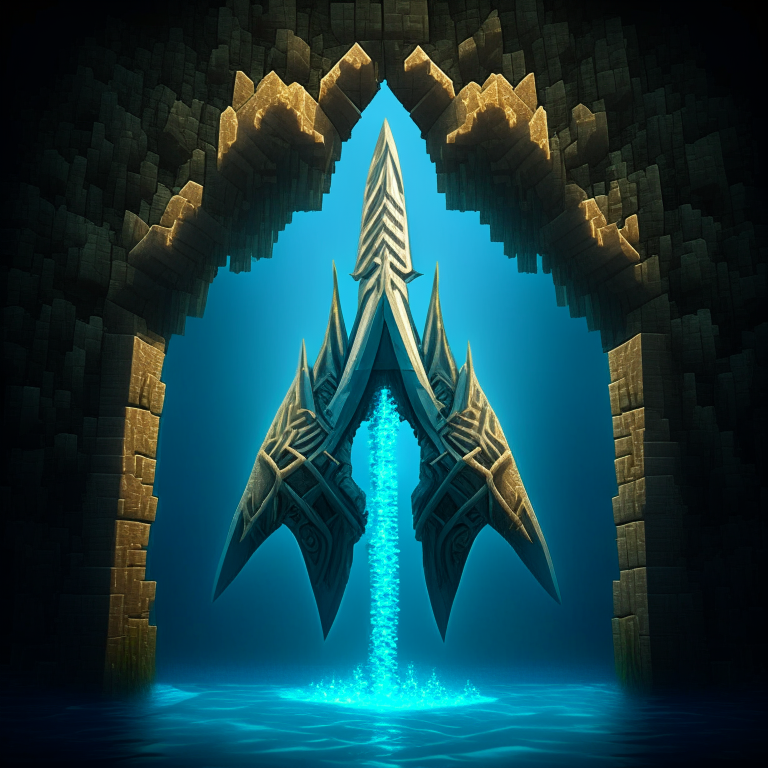 Trident , minecraft portal