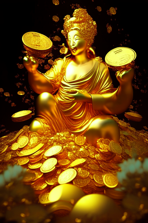 prosperity in golden abundance