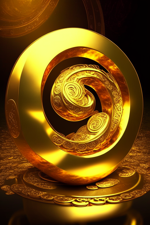 infinite wealth, prosperity, abundance, gold and golden money